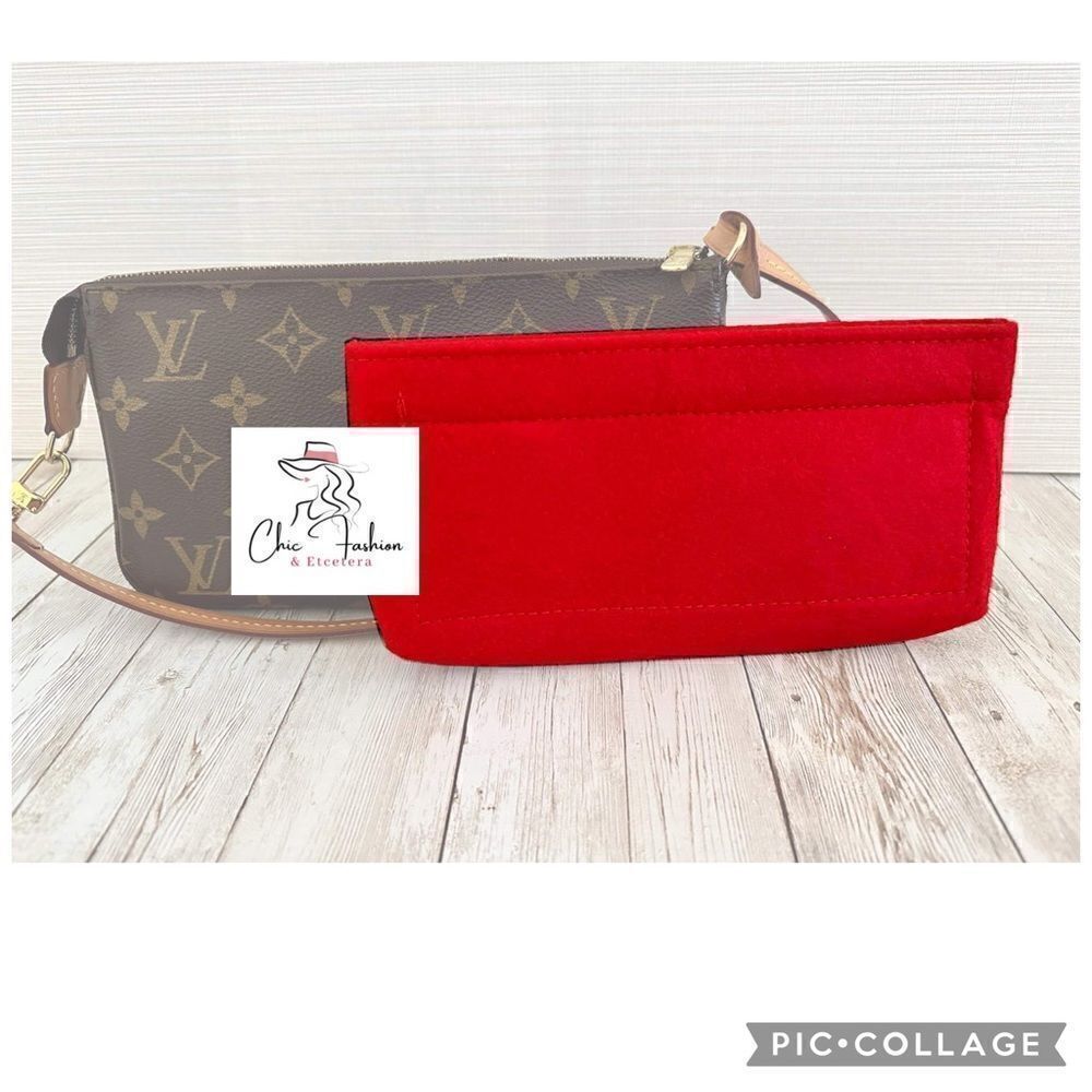 Pochette Accessoires Felt Purse Insert New Model